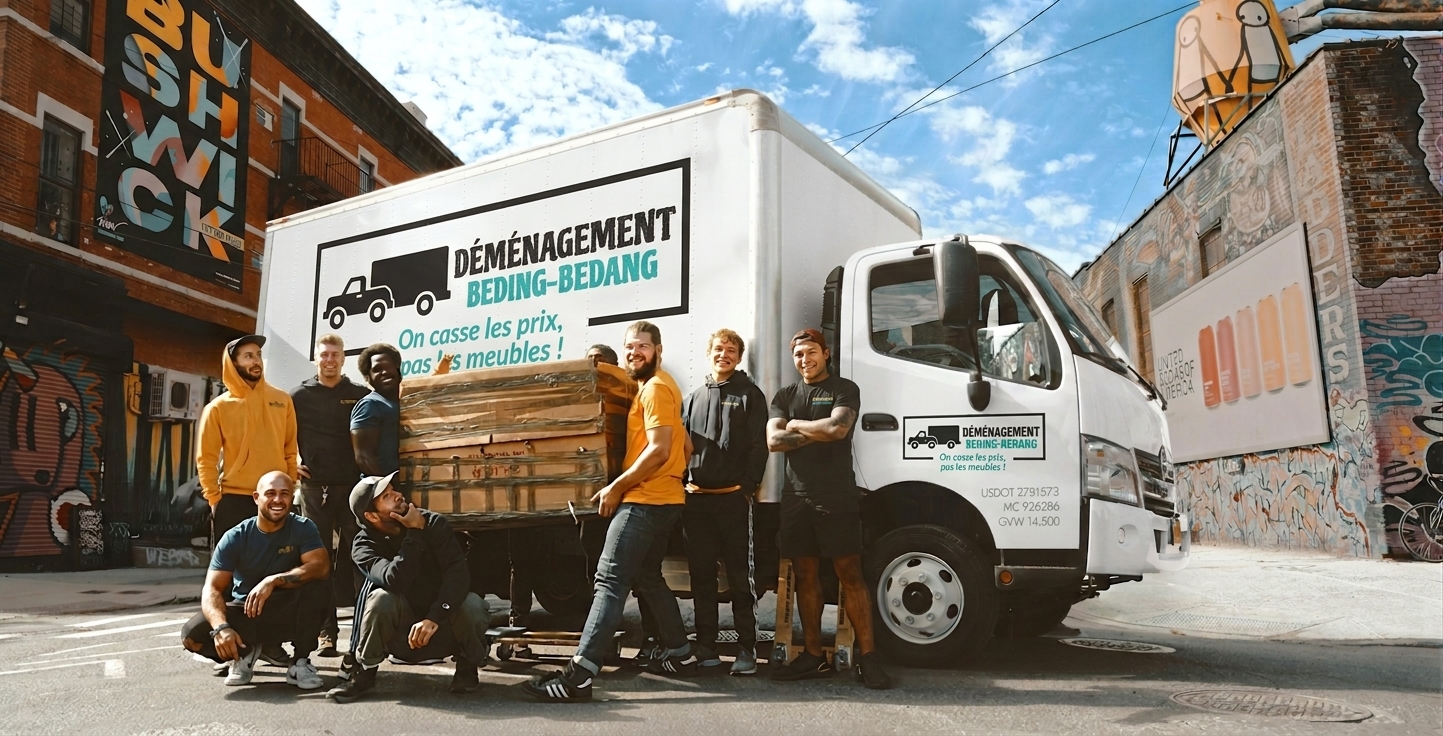 Chargement du camion